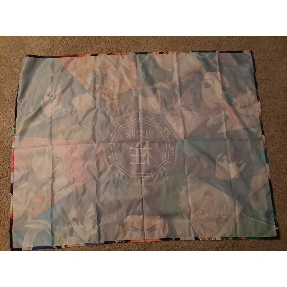 3x2 Anime Wall Tapestry‎ with Hangers.  Single sided.
